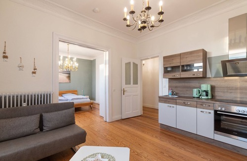 Doese Apartamento | Haus Kapitäns Villa, Backkajüte - Kapitäns Backkajüte Wohnung 2