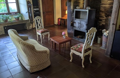 Heek Apartamento | Haus Keppelborg: ZI Rosina mit Burggartenblick