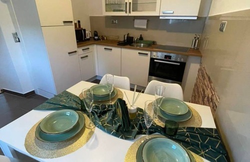 Windischgarsten Apartamento | Haus Tarsoly - Appartement/fewo, Bad, WC, 1 Schlafraum