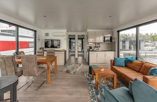 Oberhavel Apartamento | Hausboot für 4 Gäste mit 45m² in Zehdenick