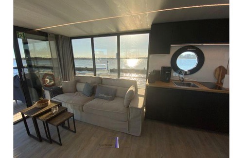 Schleswig Alquiler De Eote | Hausboot Fjord Ankerplatz mit Biosauna in Schleswig