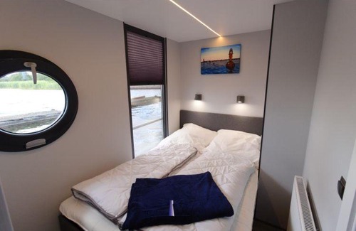 Schleswig Alquiler De Eote | Hausboot Fjord Aries mit Dachterrasse in Schleswig