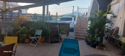 Anse-Bertrand Apartamento | Haut de villa agréable et paisible climatise, wifi