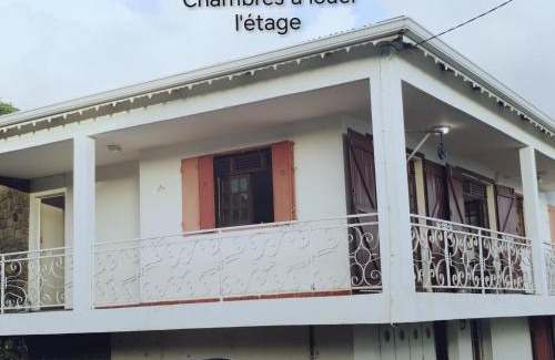 Baillif Casa | Haut de villa créole, vue sur mer