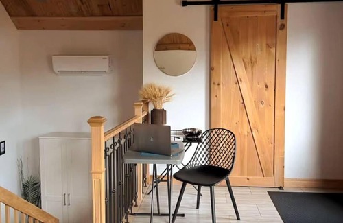 Saint-Brigitte-de-Laval Chalet De Esquí | Havre de Xavier - chalet à louer + SPA