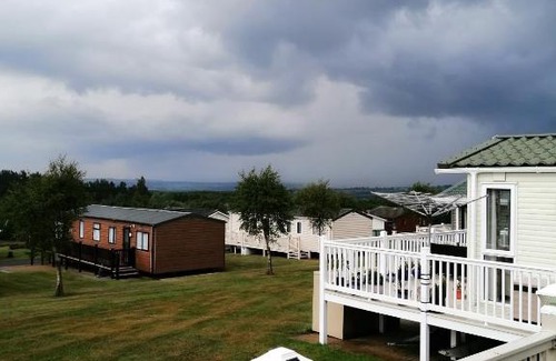 Swarland Chalet De Esquí | Hawthorn Hot tub Lodge Northumberland