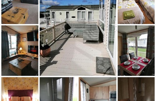 Swarland Chalet De Esquí | Hawthorn Hot tub Lodge Northumberland