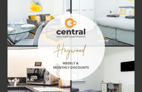 Murthill Apartamento | Haywood by CENTRAL SERVICED APARTMENTS - 2 Bedroom - Short & Long Term Stays - Fast Wi-Fi - FREE Street Parking - Sleeps 4 - 2 x King Beds - Smart TVs in All Rooms - Modern - Weekly & Monthly Offers - Trade Stays - Close to A90 - CENTRAL SHORT LETS DUNDEE