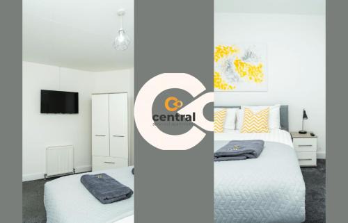 Murthill Apartamento | Haywood by CENTRAL SERVICED APARTMENTS - 2 Bedroom - Short & Long Term Stays - Fast Wi-Fi - FREE Street Parking - Sleeps 4 - 2 x King Beds - Smart TVs in All Rooms - Modern - Weekly & Monthly Offers - Trade Stays - Close to A90 - CENTRAL SHORT LETS DUNDEE