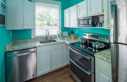 Historic Seaport Cabaña | Heart of Downtown Key West Cottage With Off-Street Parking
