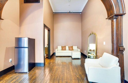 Marshall Apartamento | Heart of Downtown Marshall: Boutique Studio Stay!