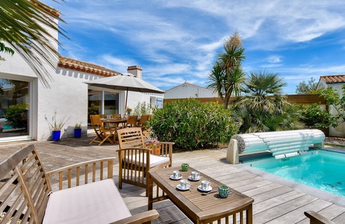 Noirmoutier-en-l'Ile Chalet De Esquí | Piscina climatizada, playa a 800m, villa para 8