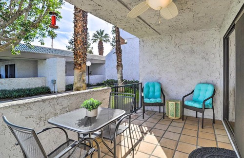 Palm Springs Apartamento | Heated Pool Access Palm Springs Vacation Rental