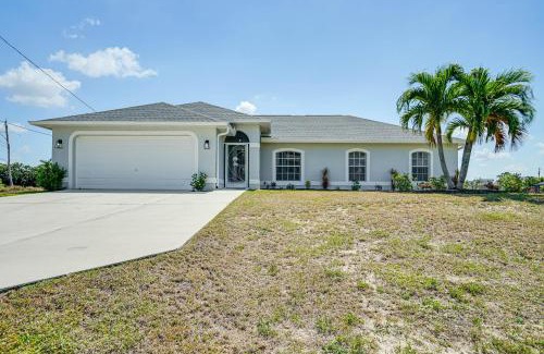 Trafalgar Casa | Heated Pool and Patio Canal-Front Cape Coral Home!