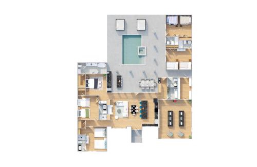 Sabinal Casa | Heated Pool Movie Theater Hot Tub Games Sleeps 28