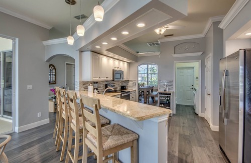 Burnt Store Casa | Heated Pool | Wide Gulf Access Canal | BBQ | Kayak