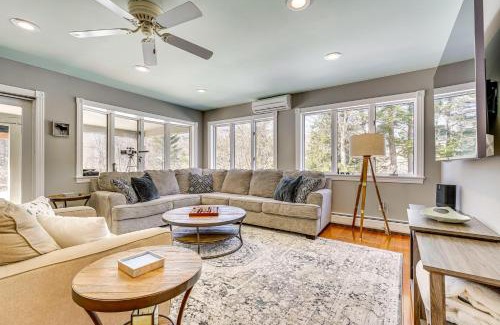 Ludlow Casa | Heated Saltwater Pool Riverfront Home in Ludlow