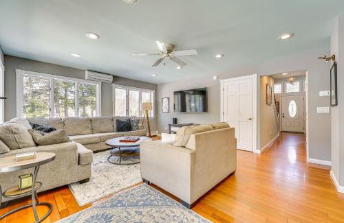 Ludlow Casa | Heated Saltwater Pool Riverfront Home in Ludlow