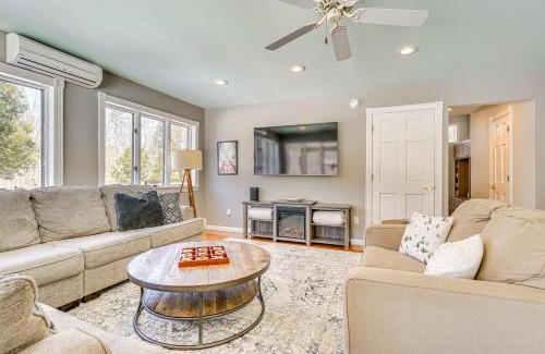 Ludlow Casa | Heated Saltwater Pool Riverfront Home in Ludlow