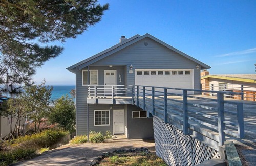 Marine Terrace Casa | Heavenly Ocean View - # LH37: 2 dormitorios, 2 BA House en Cambria, capacidad para 4