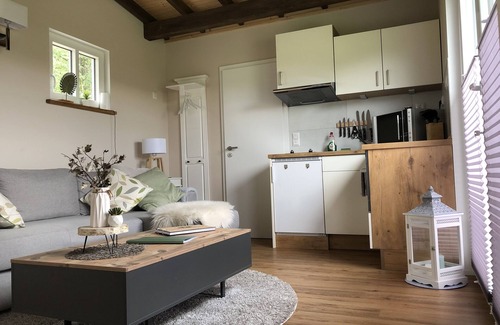 Soltau Casa | HeiDeluxe Tiny House en el brezal de Lüneburg.