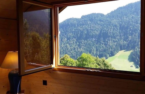 Rossiniere Apartamento | Chalet Heidi - Vista panorámica - Moderno y auténtico