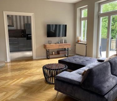 Radeberger Vorstadt Apartamento | Helle Terrassenwohnung in Traumlage von Dresden