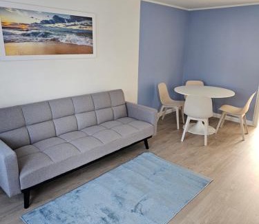 Oberhausen Apartamento | Helle und ruhige Ferienwohnung im Ruhrgebiet mit Balkon und Garten