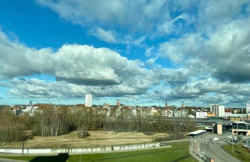 Sudstadt Apartamento | Helles Apartment über den Dächern Rostocks