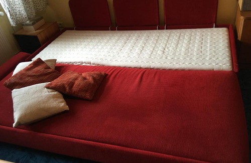 Michendorf Casa | Helles Doppelzimmer im Untergeschoss mit Bad im Grünen nahe Potsdam