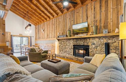 Blue Ridge Villa | Hemlock Hideaway on the Creek - Nearby creek cozy hot tub and much more