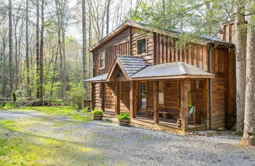 Blue Ridge Villa | Hemlock Hideaway on the Creek - Nearby creek cozy hot tub and much more