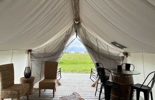 Bozeman Cabina | Heritage Ranch 'Buckskin' Glamping Tent (5)