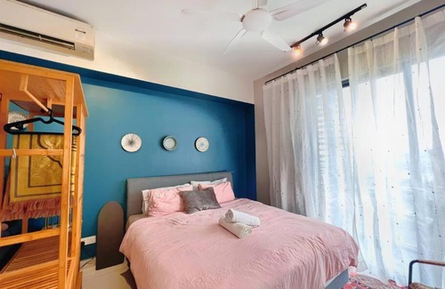 Sungai Buloh Apartamento | Heritage Studio with Balcony D'Sara, Direct MRT Kampung Selamat, near Thomson and Sungai Buloh Hospital