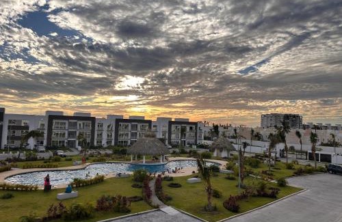 Área del bulevar Barra Vieja Apartamento | Hermoso Apartamento con club de playa