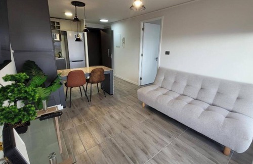 Antofagasta Apartamento | Hermoso depto de 1D terraza y vista mar