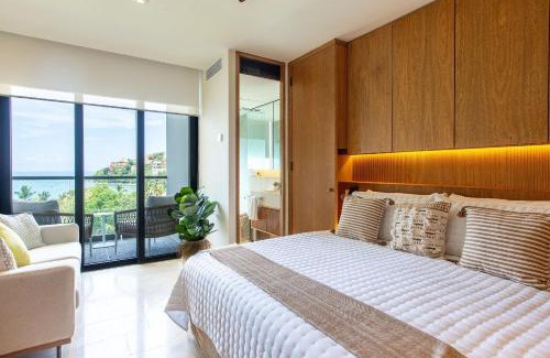 La Cruz de Huanacaxtle Apartamento | Hermoso Estudio frente al mar, Zantamar 304