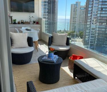 Concon Apartamento | Hermoso y comodo Departamento con vista al mar, costas de montemar