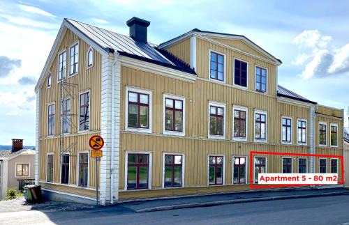 Harnosand Apartamento | HernöRum Storgatan - Centrala lägenheter