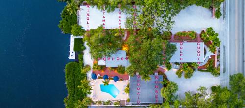 Siesta Key Casa | Heron Lagoon, dock, pool, the Poolside Complex at Siesta Key Bungalows