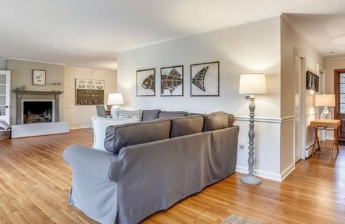 Royal Oak Casa | Heron There - Expansive waterfront views from the bedrooms, living room, and kit
