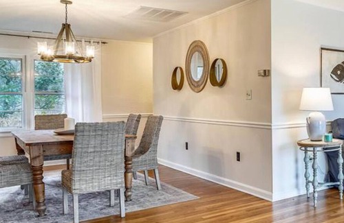 Royal Oak Casa | Heron There - Expansive waterfront views from the bedrooms, living room, and kit