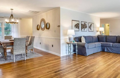 Royal Oak Casa | Heron There - Expansive waterfront views from the bedrooms, living room, and kit