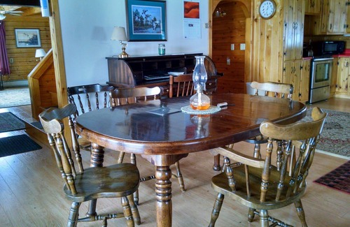 Island Falls Casa | Hersey / Mount Chase Log Home