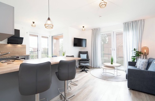 Neustadt in Holstein Apartamento | Herzlich Willkommen in der Hochwertig Ausgestatteten 2-raum-ferienwohnung Steif