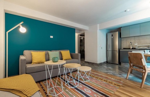 La Condesa Apartamento | Alta tecnología, 1 habitación privada en La Condesa con terraza