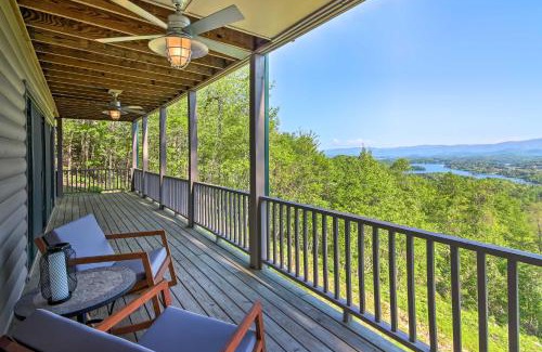 Hiawassee Casa | Hiawassee Getaway with Deck, Mountain and Lake Views!