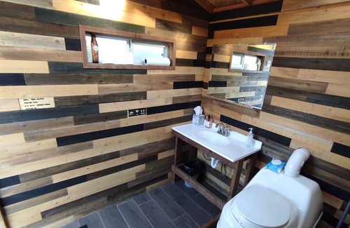 Seligman Cabina | Hidden A-frame cabin in nature on 40 acre private land.