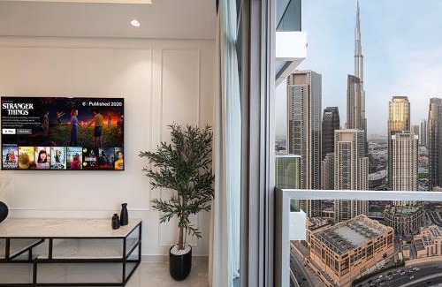 Downtown Dubai Apartamento | High Floor Apartment in 5 Star Hotel with Infinity Pool Burj View Gym Spa Sauna