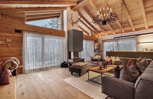 Casola Chalet De Esquí | Chalet de lujo "K Lodge Mountain" con vistas a la montaña, bañera de hidromasaje y sauna